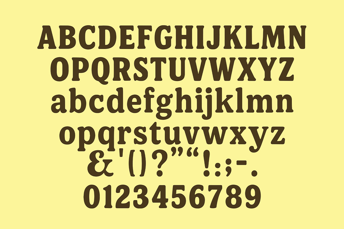 Breadline - Retro display typeface, a Font by Press & Pen (Photo 3 of 7)