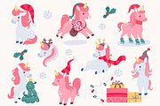 Christmas Animals Illustrations, a Seasonal Illustration by Anna Studio (Thumbnail 11 of 12)