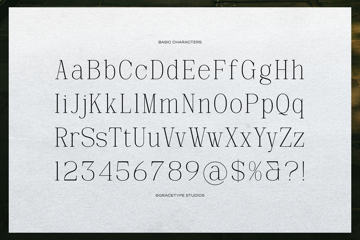 Deforta | Classic Serif, a Serif Font by gracetype_studio (Photo 10 of 12)
