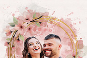 Custom Watercolor Wedding Effect, an Action Add-On by MRI STUDIO (Thumbnail 13 of 19)