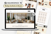 Medspa Aesthetician Website Design, a Squarespace Template by HAYAG Creatives (Thumbnail 3 of 9)