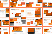 Laptop Device Mockup Powerpoint, a Presentation Template by Fit-tee (Thumbnail 2 of 2)
