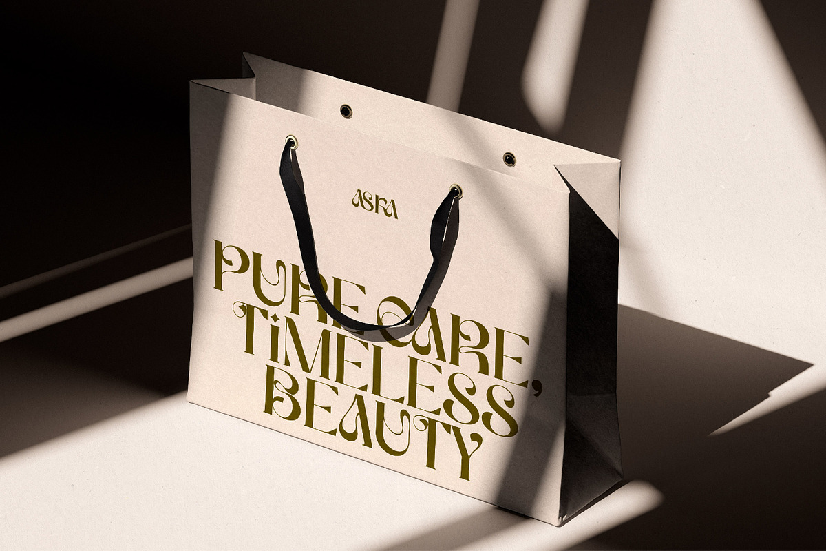 Wave Maska Font | Decorative Display, a Serif Font by Koplexs Studio (Photo 7 of 12)