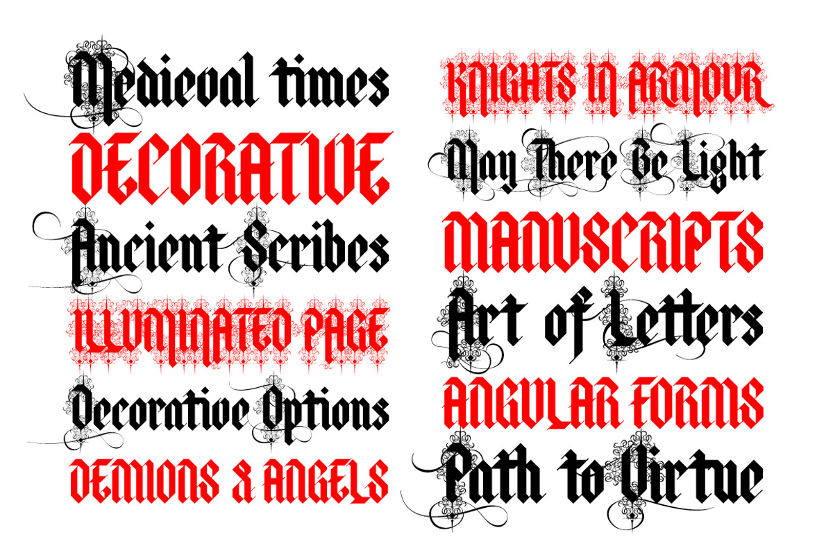 Halja, a Blackletter Font by Typogama (Photo 5 of 11)