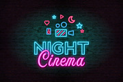 Neon Sign-Illustrator Effects, a Layer Style Add-On by Vector Galore (Thumbnail 5 of 12)