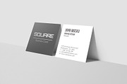 Square Business Card Mockups, a Print Template by resumetemplathttps://d3es (Thumbnail 11 of 14)