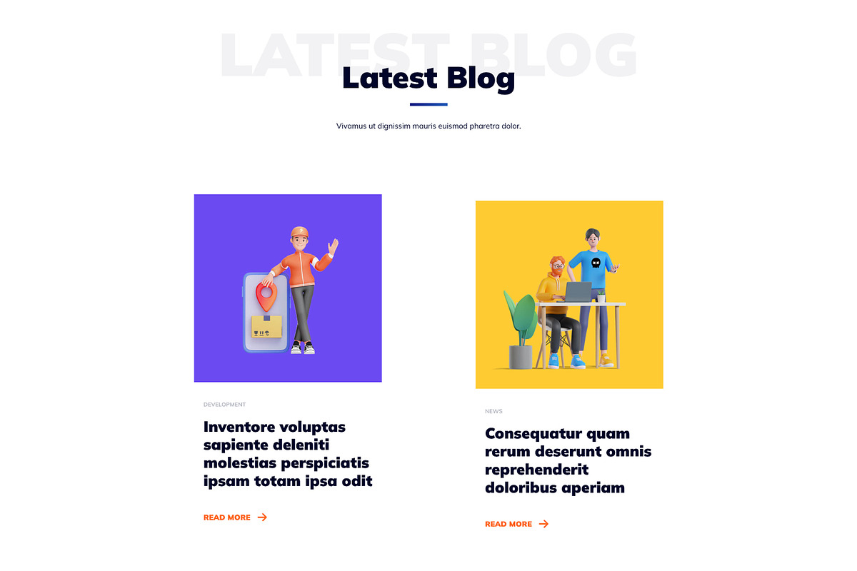 Lilua - Portfolio Html Template, a HTML Template by SLICEmyPAGE (Photo 7 of 12)