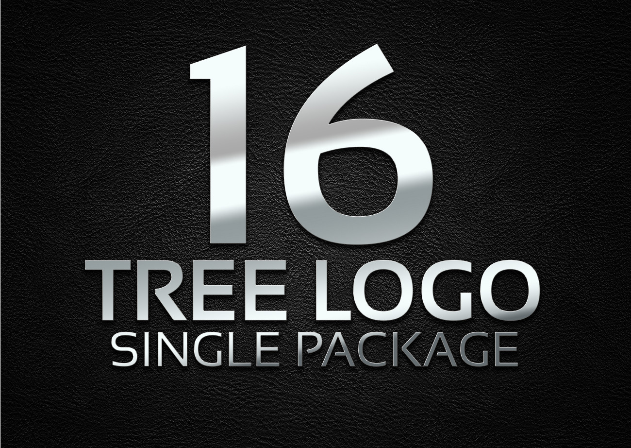16 Tree Logo / ALL SINGLE PACKAGE, a Branding & Logo Template by Josuf ...