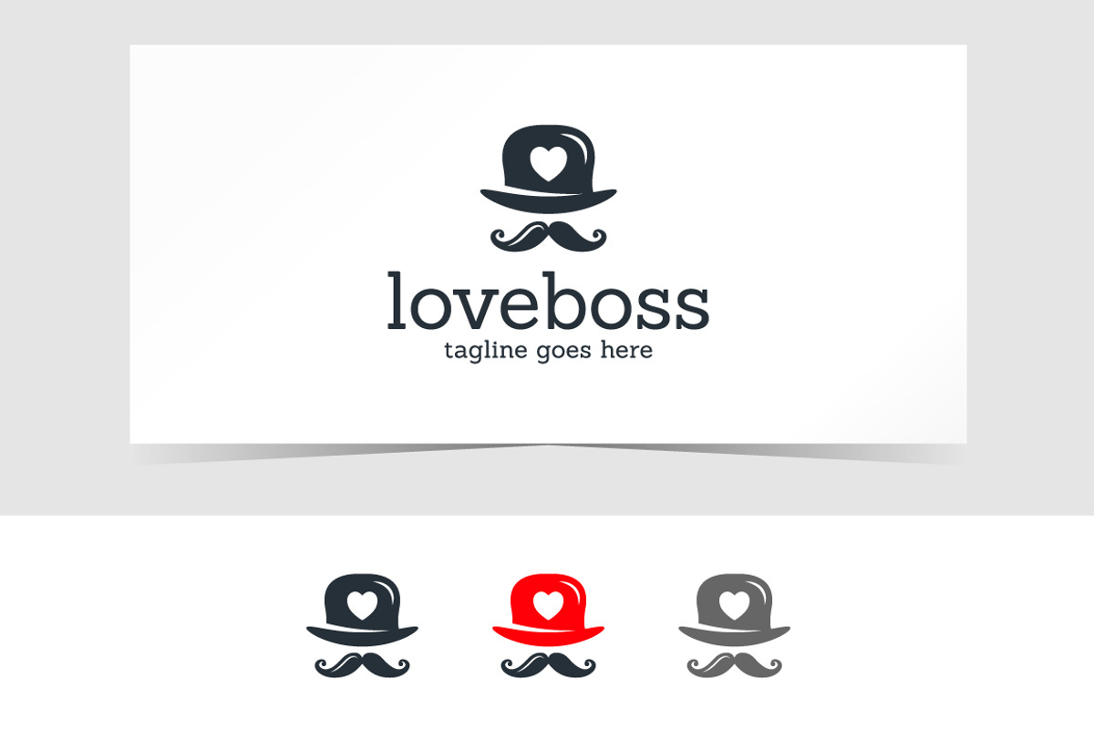 Love Boss Logo, a Branding & Logo Template by emotions76 (Photo 3 of 3)