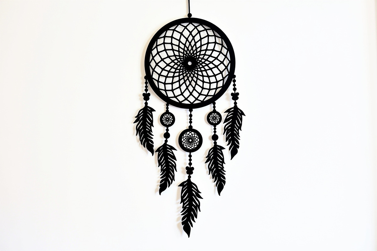 Scandinavian Unique Dreamcatcher, an Illustration by Amazin_art (Photo 2 of 26)