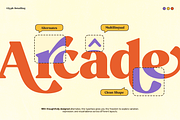 GC Milky Shine - 80's Serif Retro, a Serif Font by Glyphonic (Thumbnail 8 of 15)