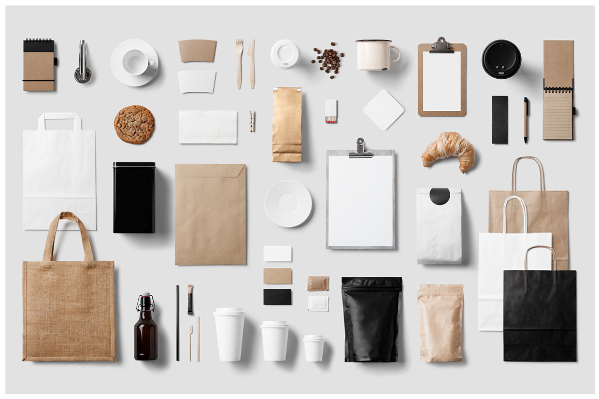Coffee Stationery / Branding Mock-Up, a Product Mockup by forgraphic™ (Photo 1 of 5)