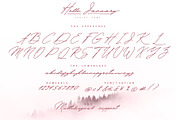 Hello January cursive font Cyrillic, a Script Font by IraDvilyuk (Thumbnail 16 of 20)