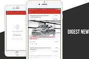 BREAKING NEWS UI, a Templates & Theme by UX Monster (Thumbnail 7 of 9)