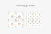 Kids seamless sea patterns, a Pattern Graphic by vatrushkaprint_store (Thumbnail 3 of 5)