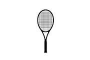Tennis Racket Icon Silhouette Bundle, an Illustration by Designs_River (Thumbnail 12 of 51)