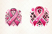 Breast Cancer Awareness PNG, an Illustration by CreationArt (Thumbnail 5 of 5)