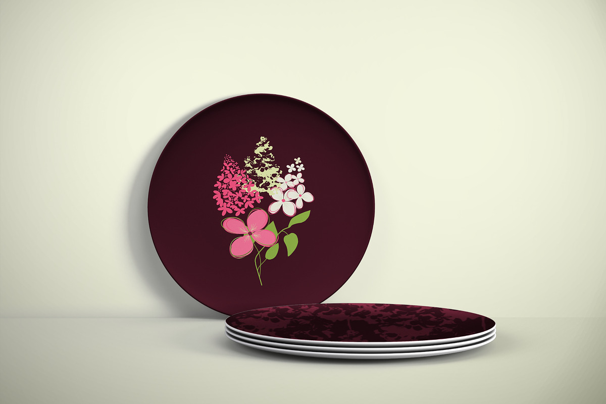 Hydrangea Floral art design, an Object Graphic by yana.tasha (Photo 8 of 9)