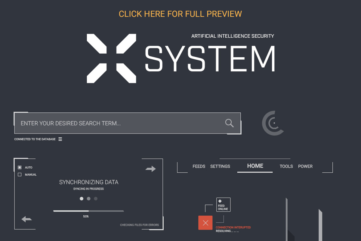System UI PSD Template, a Templates & Theme by M K GRAPHICS (Photo 4 of 10)