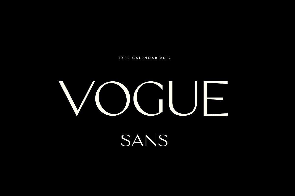 Type Calendar 2019 | Font Bundle preview 6