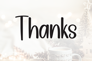 Winter Christmas | Script Font, a Script Font by Scratchones (Thumbnail 8 of 8)