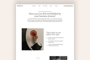 Amelia - Feminine WordPress Theme, a WordPress Template by Creative Her (Thumbnail 5 of 7)