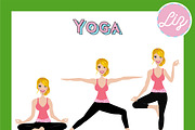 Yoga Teacher Portrait Creator, a Person Illustration by Lauren Lesley Studio (Thumbnail 19 of 43)