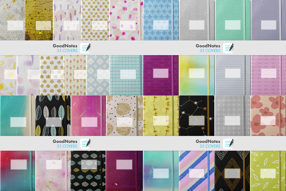 GoodNotes Bundle, an Object Graphic by LuOtero (Photo 4 of 7)