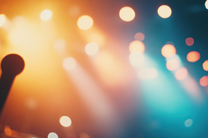 Vibrant lights energize stage, a Photo by Beautiful things