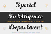 Antusias Script Font, a Script Font by infernostudio3 (Thumbnail 3 of 10)