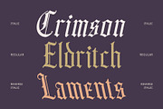 Cambrine – Blackletter Font, a Blackletter Font by Craft Supply Co. (Thumbnail 3 of 8)