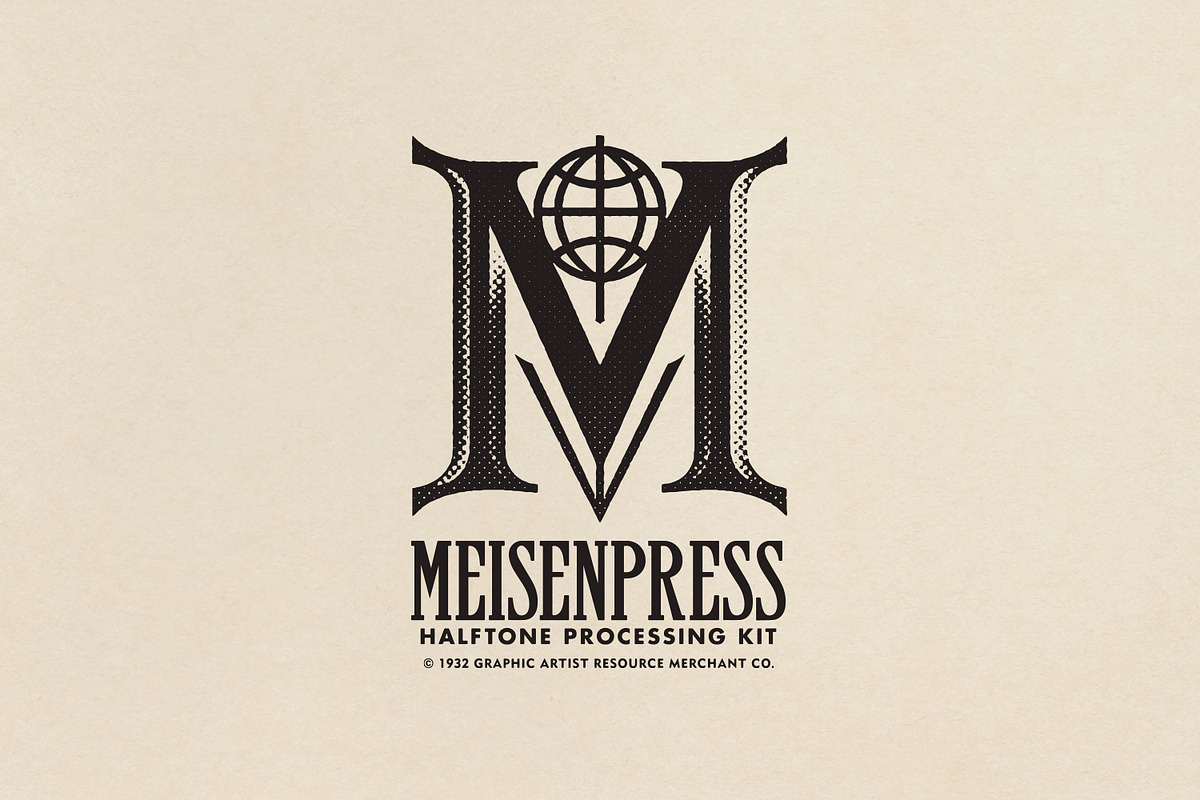 Meisenpress Halftone Processing Kit, an Action Add-On by G.A.R.M. Company (Photo 10 of 10)