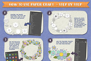 Paper Craft Collection For Photoshop, an Object Graphic by The Artifex Forge (Thumbnail 2 of 17)