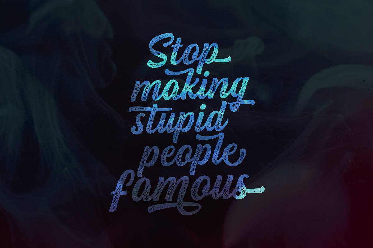 Hokyaa, a Script Font by Locomotype (Photo 10 of 10)