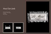 MUSE CLUB | Woven Label Mockups, an Apparel Mockup by Duet Atelier (Thumbnail 5 of 6)