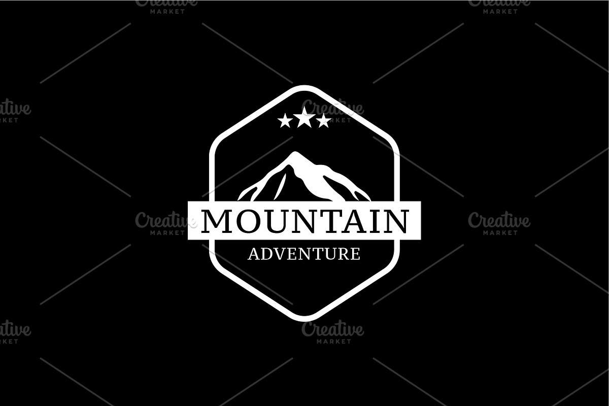 Mountain Adventure Badge Logo Set, a Branding & Logo Template by Dyn Studio (Photo 3 of 6)