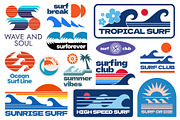 Surf Logo Graphics, an Object Graphic by Firowerk (Thumbnail 5 of 10)