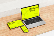 Multi Device Mockup, a Device Mockup by SLAB! Design (Thumbnail 3 of 6)