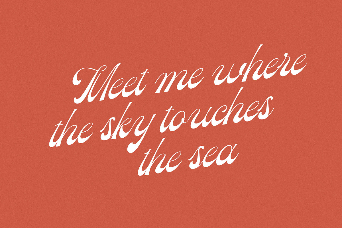 Britany Sunrise Vintage Script Font, a Script Font by RantautypeStudio (Photo 5 of 13)
