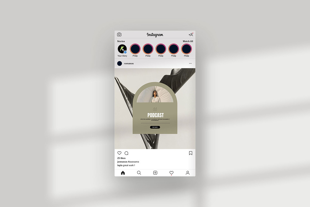 Podcast | Social Media Post, a Social Media Template by KreateTribe (Photo 8 of 9)