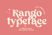 Kango Retro Font, a Serif Font by NYDESIGN (Thumbnail 1 of 10)
