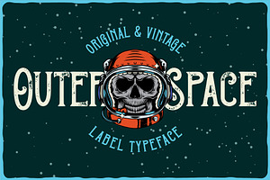 Outer Space Font BONUS