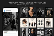 Fashion Instagram Templates, a Social Media Template by Arslan (Thumbnail 2 of 8)