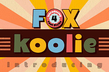 Fox Koolie : 4 Font styles