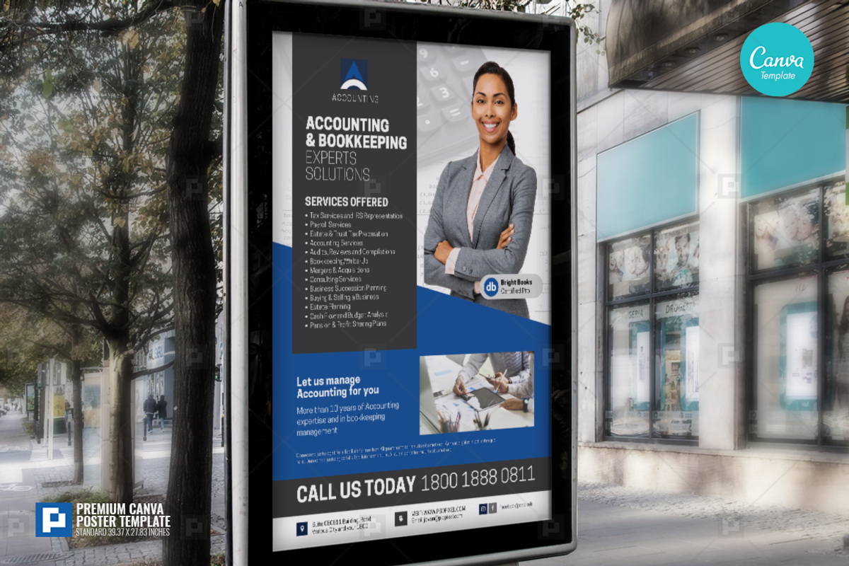 Accounting Company Services Poster, a Flyer Template by PSDPixel (Photo 4 of 4)