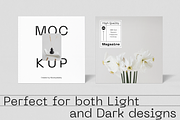 Square Magazine Mockup, a Books & Magazine Mockup by Mockupdaddy (Thumbnail 4 of 10)