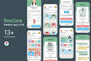 Doc Care - Appointment Mobile App UI