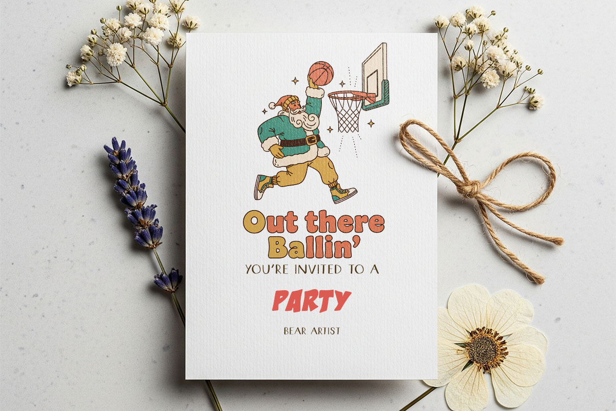 Cute Basketball Mom & Game Day, a Sport Illustration by GlitterCraft (Photo 66 of 101)