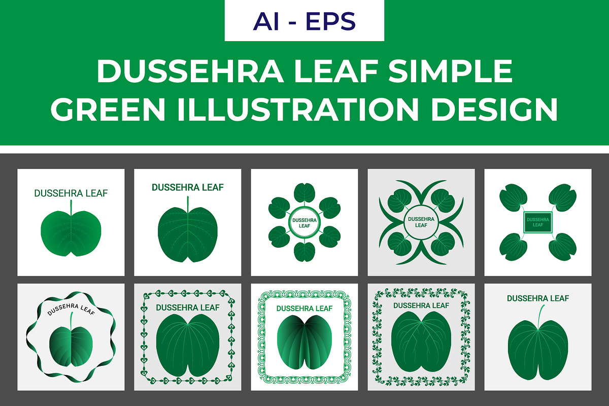 Dussehra Leaf, an Illustration by Lakhan1998