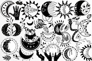 CELESTIAL MOON, MAGIC LUNAR, an Illustration by Usis (Thumbnail 8 of 26)